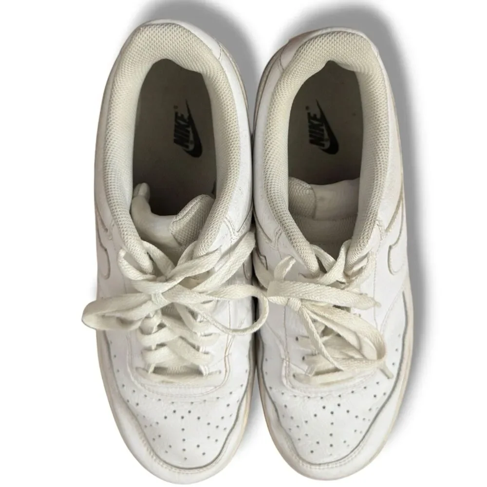 Nike Court Vision Low Triple White CD5463-100 Activewear Women’s Size 11
